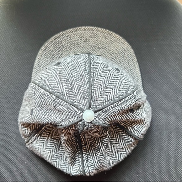 Wool & Leather Fitted Obey Designer Ball Cap - Picture 3 of 4